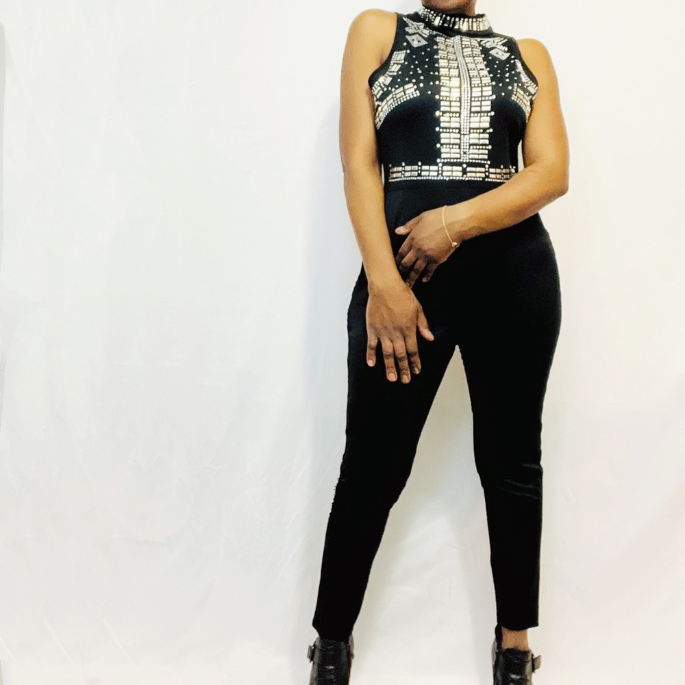 Cleo Medium Jumpsuit Black